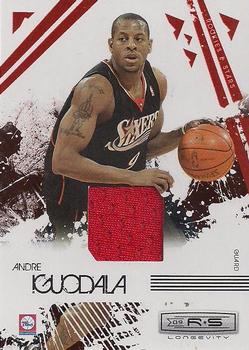 2009-10 Panini Rookies & Stars Longevity - Materials Ruby #73 Andre Iguodala Front
