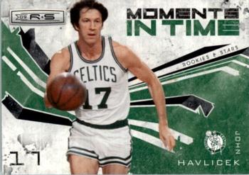 2009-10 Panini Rookies & Stars - Moments in Time Gold #3 John Havlicek Front