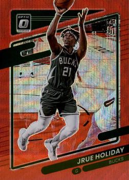 2021-22 Donruss Optic - Red Wave #40 Jrue Holiday Front