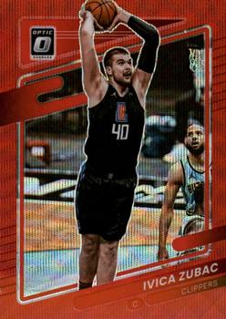 2021-22 Donruss Optic - Red Wave #68 Ivica Zubac Front