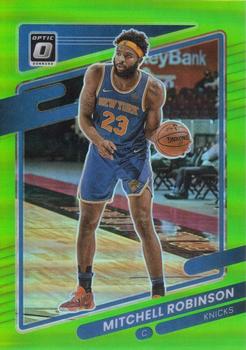 2021-22 Donruss Optic - Lime Green #64 Mitchell Robinson Front