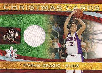 2009-10 Panini Season Update - Christmas Cards Materials #15 Goran Dragic Front