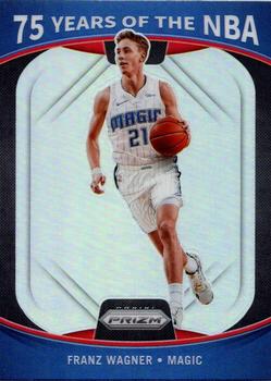 2021-22 Donruss Optic - 75 Years of the NBA (Panini Prizm) #23 Franz Wagner Front