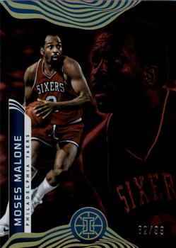 2021-22 Panini Illusions - Red #132 Moses Malone Front