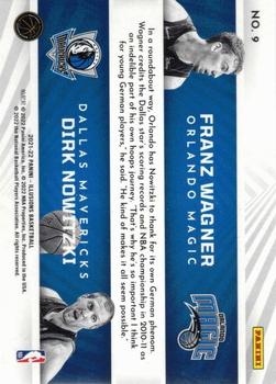 2021-22 Panini Illusions - Rookie Reflections #9 Dirk Nowitzki / Franz Wagner Back