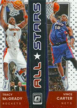 2021-22 Donruss Optic - All-Stars #10 Tracy McGrady / Vince Carter Front