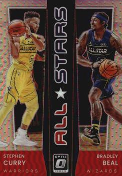 2021-22 Donruss Optic - All-Stars Holo #2 Bradley Beal / Stephen Curry Front