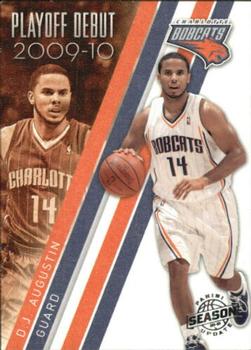 2009-10 Panini Season Update - Playoff Debuts Silver #4 D.J. Augustin Front