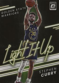 2021-22 Donruss Optic - Light It Up #2 Stephen Curry Front