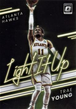 2021-22 Donruss Optic - Light It Up #3 Trae Young Front