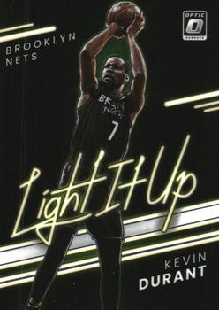 2021-22 Donruss Optic - Light It Up #4 Kevin Durant Front