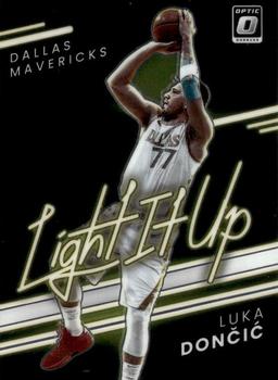 2021-22 Donruss Optic - Light It Up #10 Luka Doncic Front