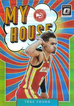 2021-22 Donruss Optic - My House Lime Green #14 Trae Young Front