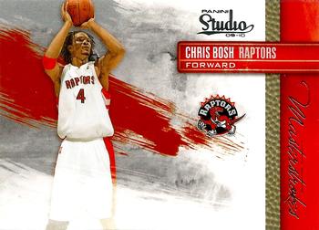 2009-10 Panini Studio - Masterstrokes #18 Chris Bosh Front