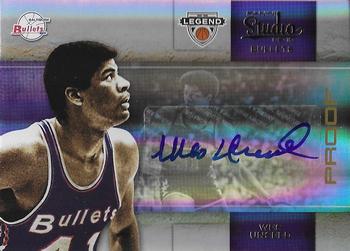 2009-10 Panini Studio - Proofs Gold Signatures #101 Wes Unseld Front