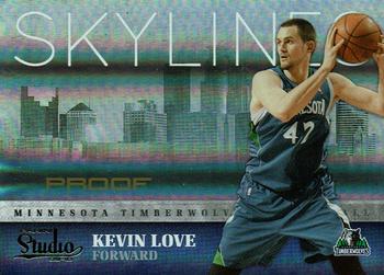 2009-10 Panini Studio - Skylines Proofs #17 Kevin Love Front