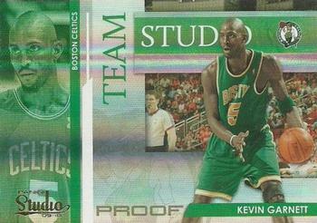 2009-10 Panini Studio - Team Studio Proofs #4 Kevin Garnett / Ray Allen Front