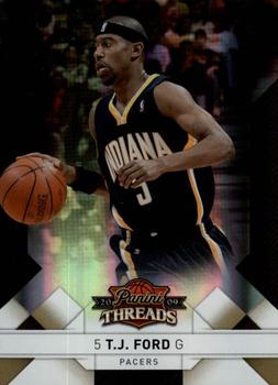 2009-10 Panini Threads - Century Proof Gold #80 T.J. Ford Front