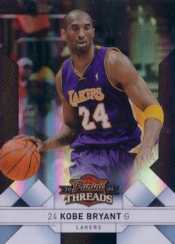 2009-10 Panini Threads - Century Proof Platinum #4 Kobe Bryant Front