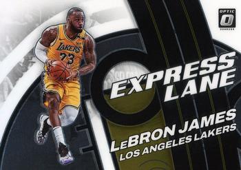 2021-22 Donruss Optic - Express Lane #6 LeBron James Front