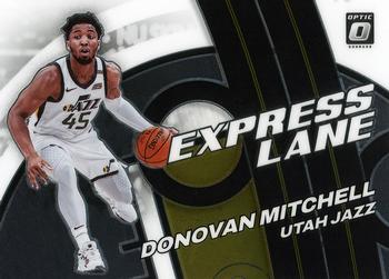 2021-22 Donruss Optic - Express Lane #8 Donovan Mitchell Front