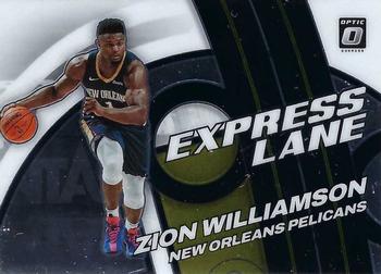 2021-22 Donruss Optic - Express Lane #12 Zion Williamson Front