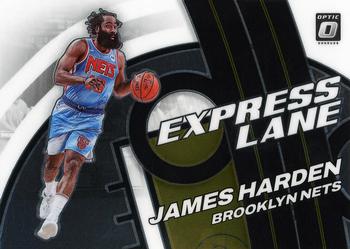 2021-22 Donruss Optic - Express Lane #13 James Harden Front