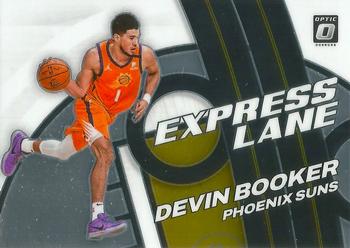 2021-22 Donruss Optic - Express Lane #18 Devin Booker Front