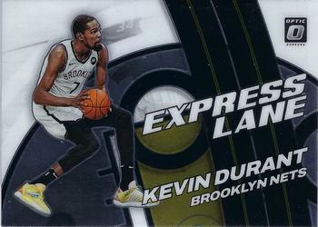2021-22 Donruss Optic - Express Lane #25 Kevin Durant Front