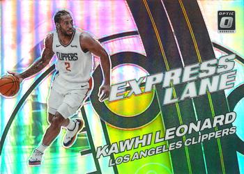 2021-22 Donruss Optic - Express Lane Holo #24 Kawhi Leonard Front