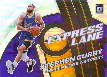 2021-22 Donruss Optic - Express Lane Purple #4 Stephen Curry Front