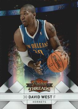 2009-10 Panini Threads - Century Proof Silver #20 David West Front