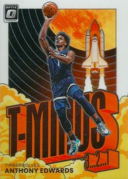 2021-22 Donruss Optic - T-Minus 3...2...1 #11 Anthony Edwards Front