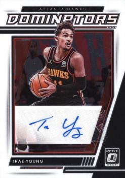 2021-22 Donruss Optic - Dominators Signatures #DS-TYG Trae Young Front