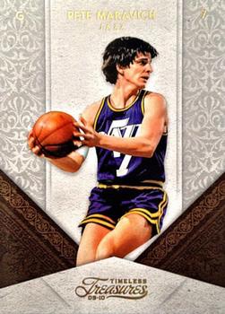 2009-10 Panini Timeless Treasures - Gold #84 Pete Maravich Front
