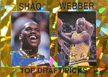 1993 Sport Stars USA Top Draft Picks (unlicensed) #NNO Shaquille O'Neal / Chris Webber Front
