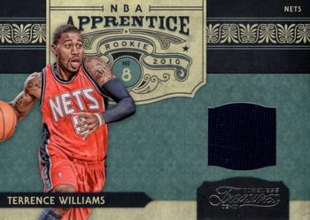 2009-10 Panini Timeless Treasures - NBA Apprentice Materials #10 Terrence Williams Front