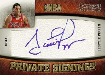 2009-10 Panini Timeless Treasures - Private Signings #29 Scottie Pippen Front