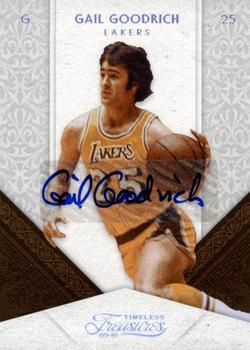 2009-10 Panini Timeless Treasures - Signatures Silver #78 Gail Goodrich Front