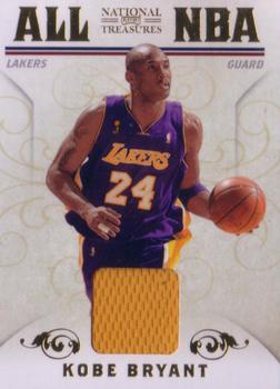 2009-10 Playoff National Treasures - All NBA Materials #12 Kobe Bryant Front