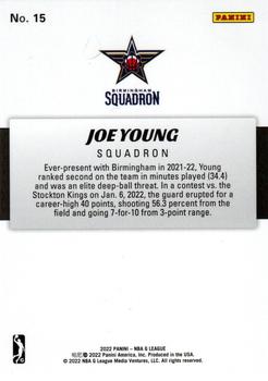 2021-22 Panini NBA G League Box Set #15 Joe Young Back