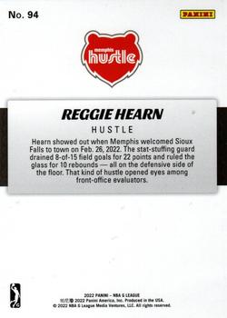 2021-22 Panini NBA G League Box Set #94 Reggie Hearn Back