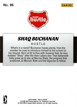 2021-22 Panini NBA G League Box Set #95 Shaq Buchanan Back