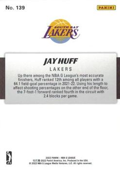 2021-22 Panini NBA G League Box Set #139 Jay Huff Back