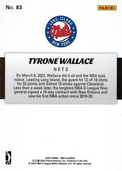 2021-22 Panini NBA G League Box Set - Red #83 Tyrone Wallace Back