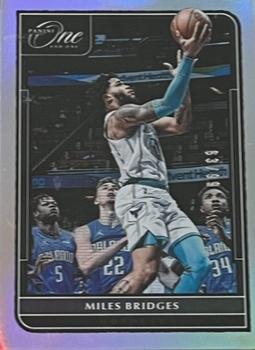2021-22 Panini One and One #52 Miles Bridges Front
