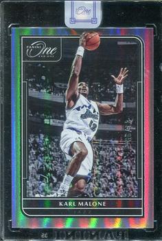 2021-22 Panini One and One #165 Karl Malone Front