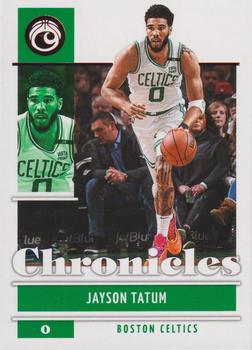 2021-22 Panini Chronicles - Bronze #5 Jayson Tatum Front