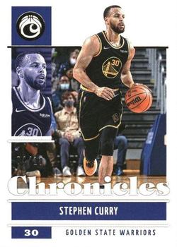 2021-22 Panini Chronicles - Gold #3 Stephen Curry Front