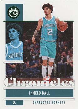 2021-22 Panini Chronicles - Green #10 LaMelo Ball Front